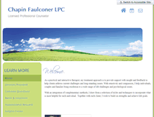 Tablet Screenshot of chapinfaulconer.com